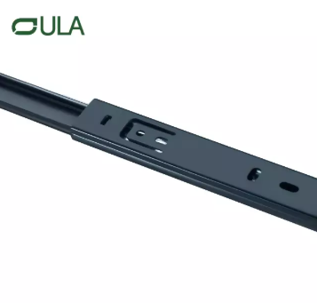 27mm 2 Fold Slim Telescopic Channel Drawer Slide 27 mm 2 fois glissade de tiroir à canal télescopique mince