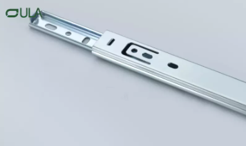 27MM Custom Mini 2 fold Iron Drawer Slide Diapositive de tiroir en fer personnalisée 27 mm Mini 2 fois