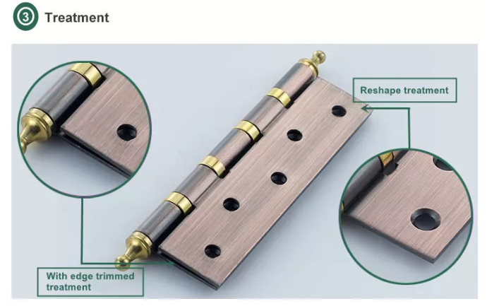 5 Inch Crown Head Iron Pivot Door Hinge the treatment 5 pouces Crown Head Iron Pivot Porte de porte de porte le traitement