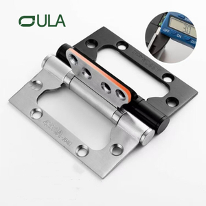 Porte à chasse d'eau inoxydable moderne Hinge de papillon 2 roulements à billes de 3,0 mm d'épaisseur