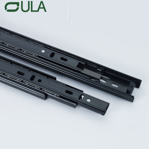 Boîte à outils en métal à pointillés noirs de 35 mm de 35 mm avec armoires de meubles de tiroir en acier de 10 à 24 pouces