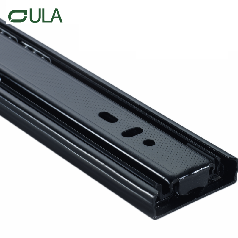 Fabricant 45 mm en gros en gros de la bille télescopique Roulement du tiroir à roulements sous les diapositives de meubles montées