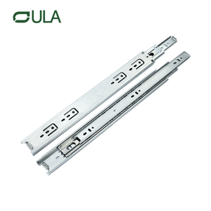 45 mm triple pliage complet extension du tiroir en acier inoxydable lourd à toboggan moderne conception moderne pour la cuisine et les meubles à manger