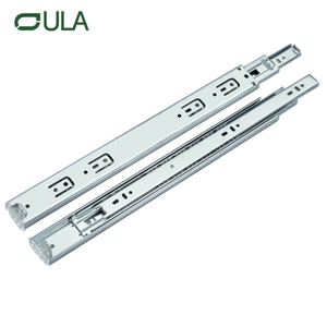 3 tiroir finis de zinc pliant glissade de mobilier de meubles raccords de tiroir sous le mont Triple Extension Tize de tiroir en gros