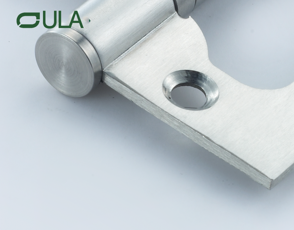 Factory Wholesale Design moderne 4 pouces 2,4 mm en acier inoxydable papillons charnière de porte de porte pour les fenêtres et les portes de l'hôtel en bois