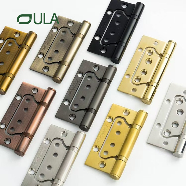 Conception moderne Finition satin SS201 Charnière à chasse des différentes couleurs pour la porte et la fenêtre Utilisez un produit en métal en acier inoxydable pour les hôtels