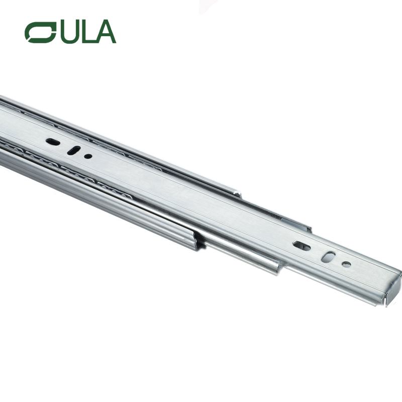 Slière de tiroir à roulement à billes en acier inoxydable en acier inoxydable 