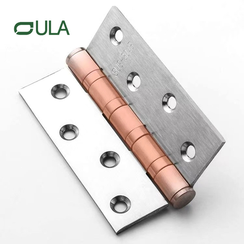Design moderne de 4 pouces en acier inoxydable meuble de porte Pivot Pivot de 3,0 mm d'épaisseur Logo personnalisé OEM disponible pour les charnières de fenêtre de porte