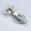Conception moderne réglable en fer 3D / acier inoxydable charnières hydrauliques à clôture mobile à armoire en bois à coucher en bois pour chambre à coucher de cuisine