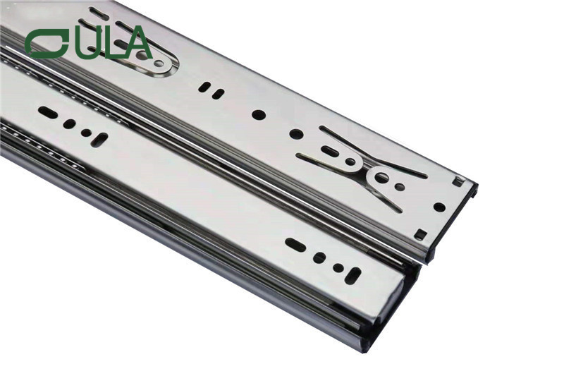 Factory Wholesale Télescopic Channel Tize de tiroir robuste pour l'armoire 50 mm Mobilières personnalisées Perçonneurs du tiroir