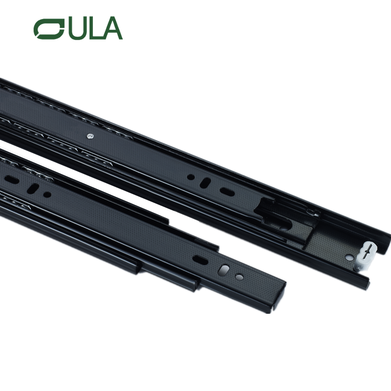 Canal télescopique triple extension sous-glissade de tiroir