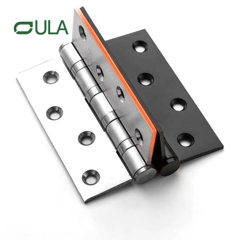 Design moderne de 4 pouces en acier inoxydable meuble de porte Pivot Pivot de 3,0 mm d'épaisseur Logo personnalisé OEM disponible pour les charnières de fenêtre de porte