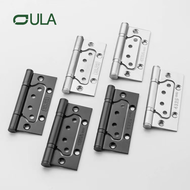 4 pouces en acier inoxydable papillon charnière de porte de porte