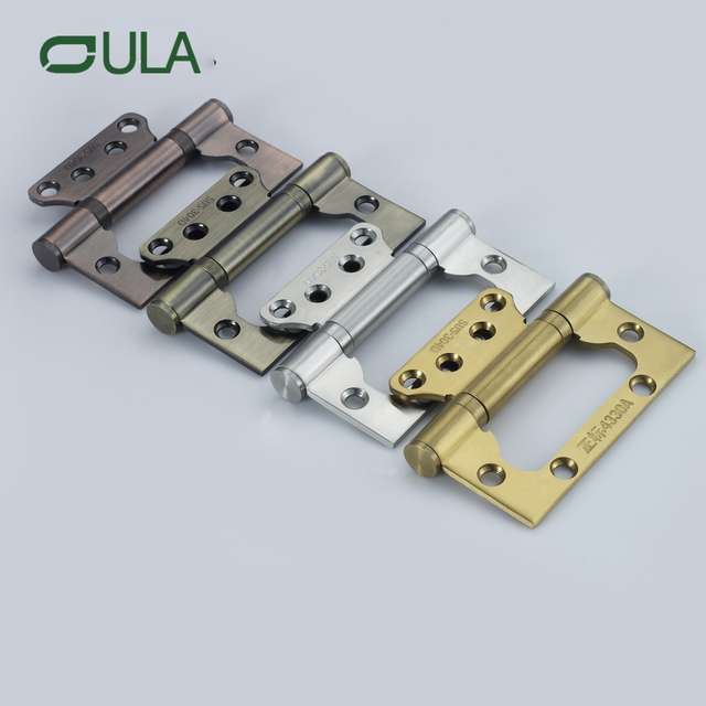 MODERNE 4 pouces en acier inoxydable Flush Porte de papillons de papillon