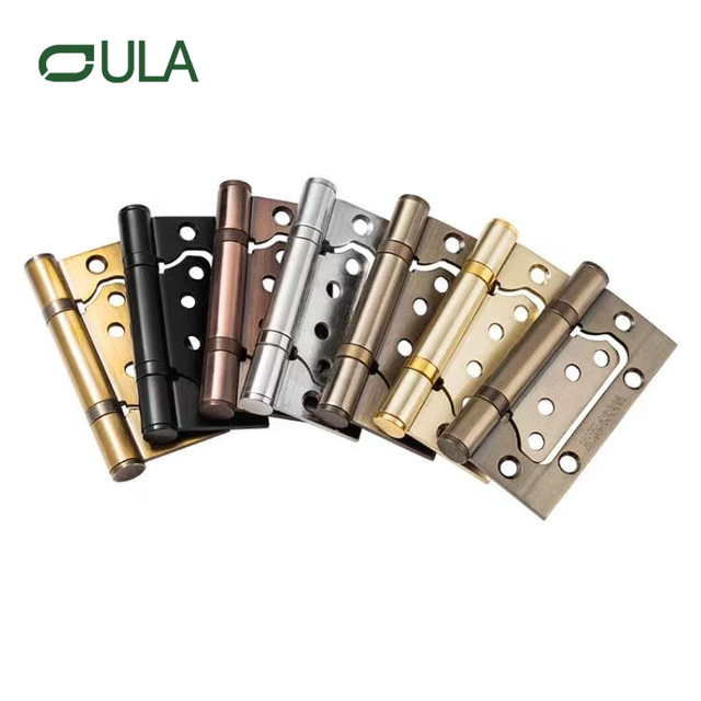 Matériel de meuble 4 pouces 2 BB Fer Flush Ball Roueur Wodden Door Hinge 