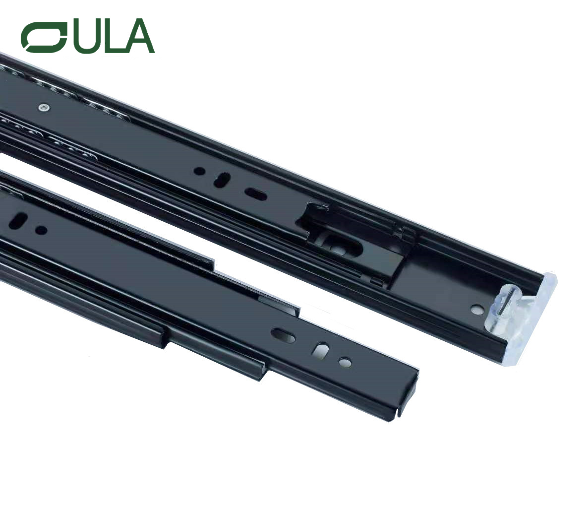 Times modernes de tiroir en acier noir de 45 mm avec roulement à billes en fer pour la cuisine et les meubles G