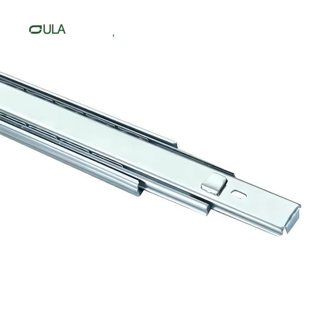 Glissement de tiroir de conception OEM d'usine 16 pouces avec crochets 45 mm avec rail de glissement à crochet lourd pour meubles