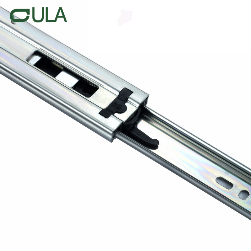 Matériel de meubles entièrement extension du tiroir lourds à glissière Rail de glissière Télescopique Times de tiroir pour le mobilier