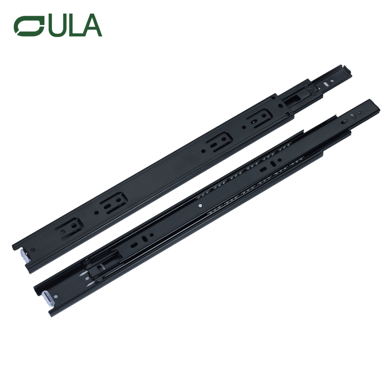 Fabricant 45 mm en gros en gros de la bille télescopique Roulement du tiroir à roulements sous les diapositives de meubles montées