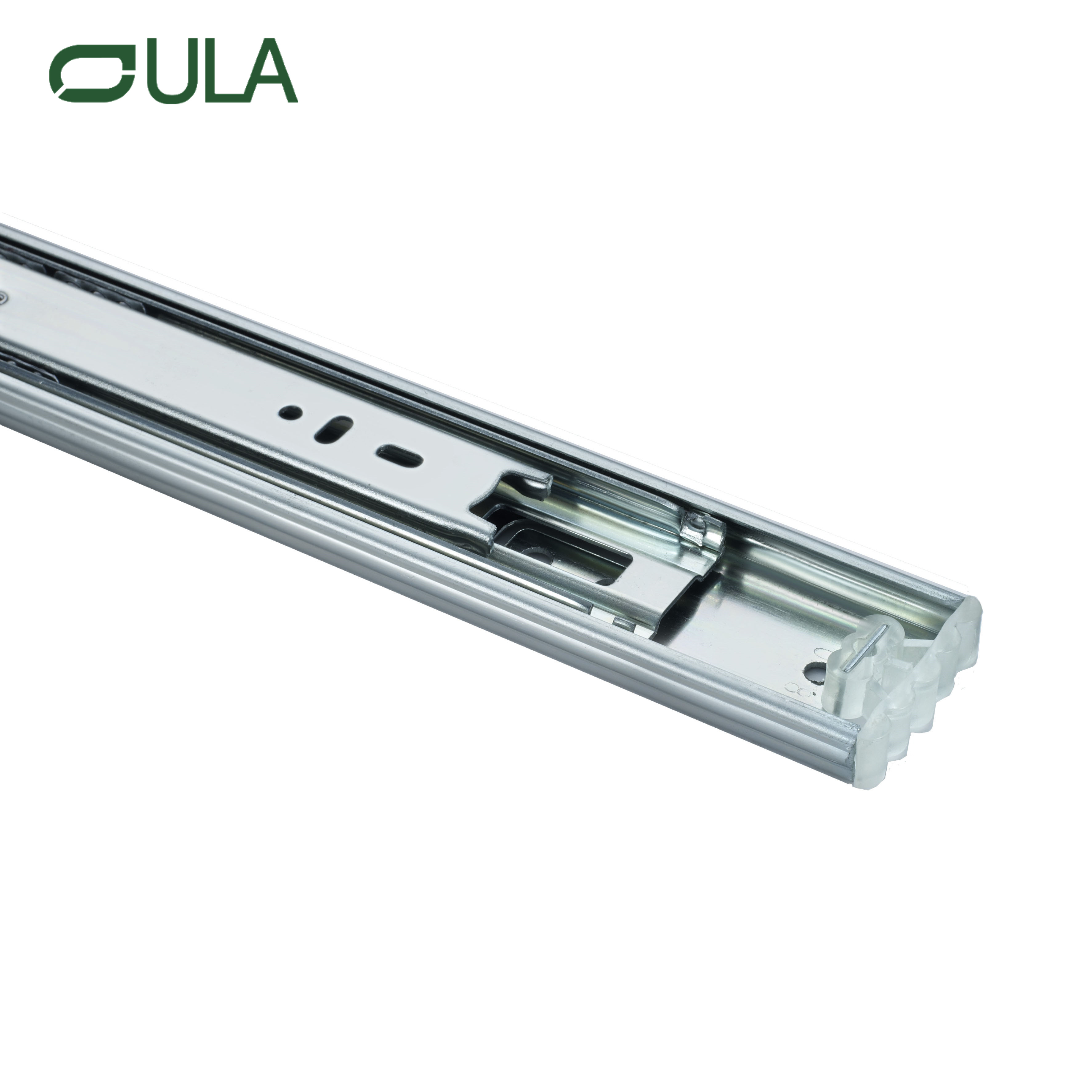 3 tiroir finis de zinc pliant glissade de mobilier de meubles raccords de tiroir sous le mont Triple Extension Tize de tiroir en gros