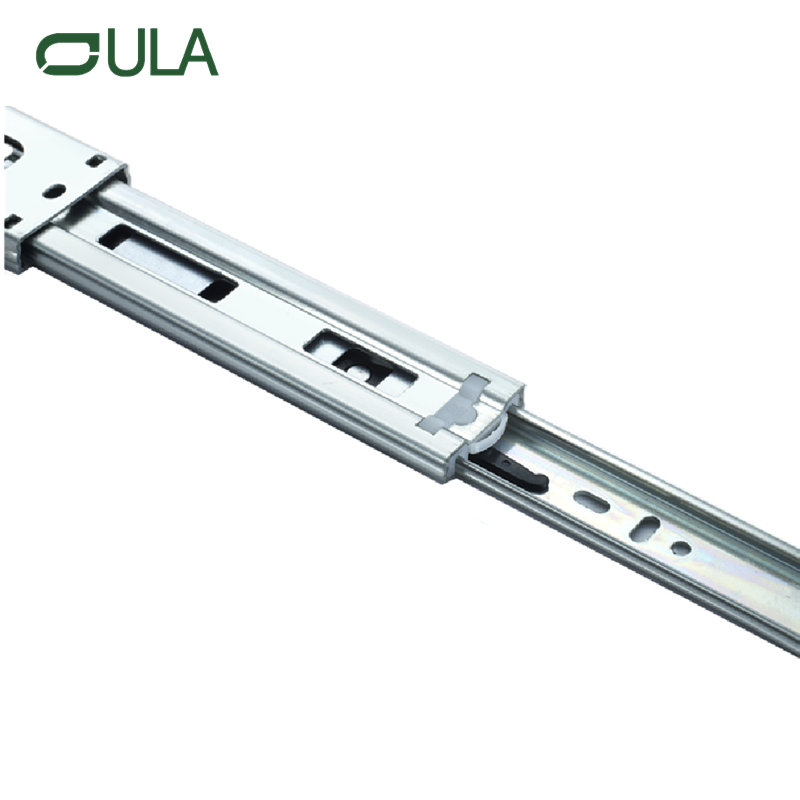 3 tiroir finis de zinc pliant glissade de mobilier de meubles raccords de tiroir sous le mont Triple Extension Tize de tiroir en gros