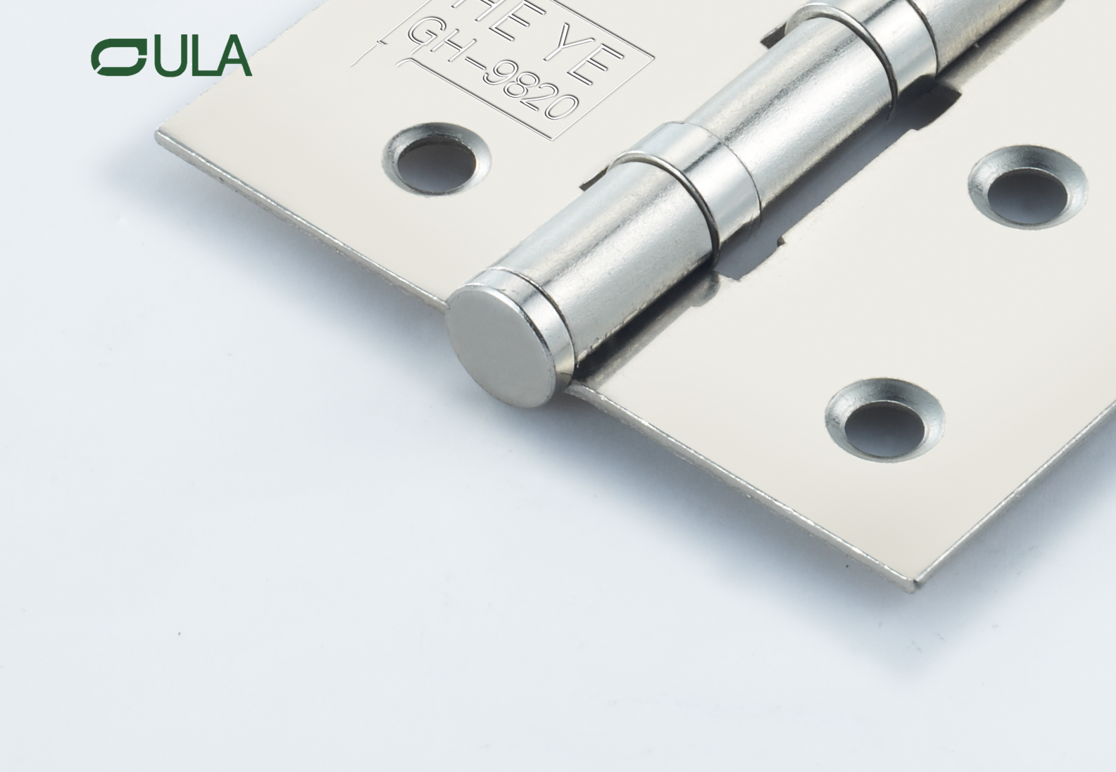 Logo logo de haute qualité en fer brosse en acier plat de porte plate à poule à balle roulement meuble pivot porte charnière fenêtre hôtel utilisation moderne