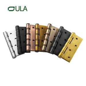 Charnière de porte à roulement à billes plat en acier inoxydable de 4 pouces, conception moderne de haute qualité pour porte en bois 