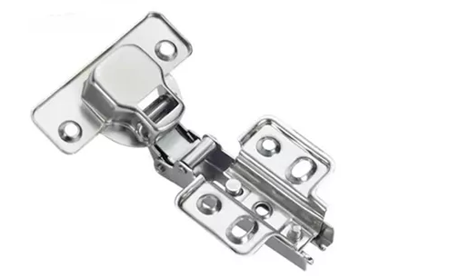 Matériau et structure de la porte à charnière d'armoire en acier