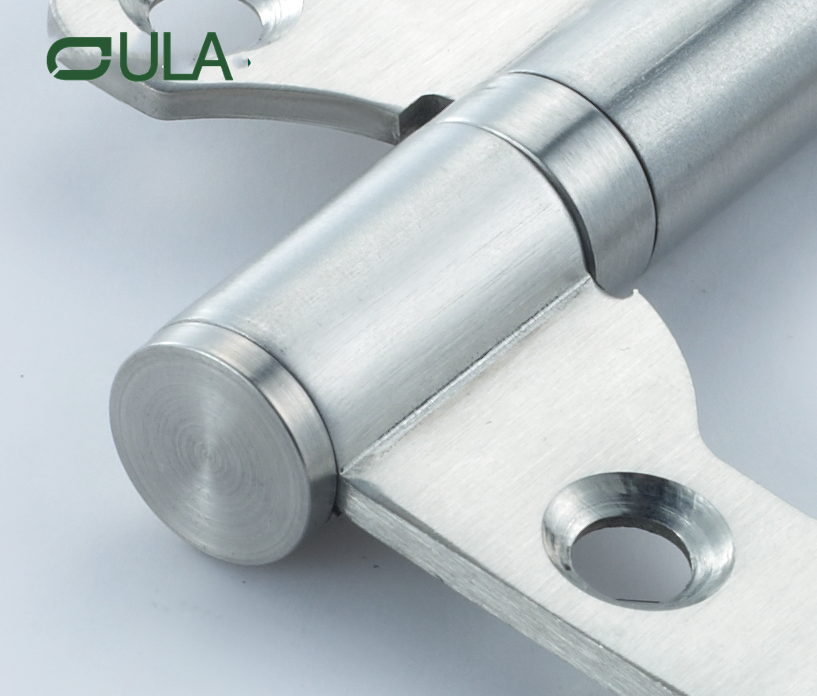 Factory Wholesale Design moderne 4 pouces 2,4 mm en acier inoxydable papillons charnière de porte de porte pour les fenêtres et les portes de l'hôtel en bois