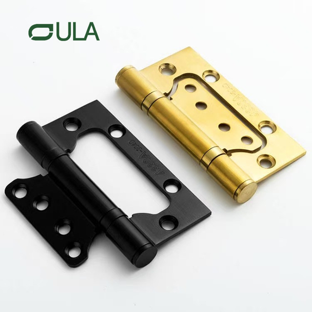 MODERNE 4 pouces Flush en acier en laiton zinc en plastique Plastique Porte de porte Porte en bois Accessoires pour la fenêtre et les portes de l'hôtel Styles inclus