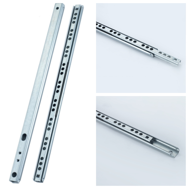 Fabricant OEM ODM Fabricant de haute qualité 2 glissades de tiroir 10 kgs Mini diapositive rail pour meubles en gros