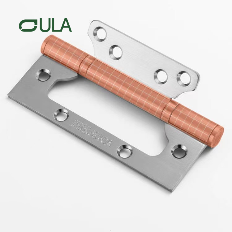 MODERNE 5 pouces 2 BB Fer Flush Door Hinge avec une couleur peinte