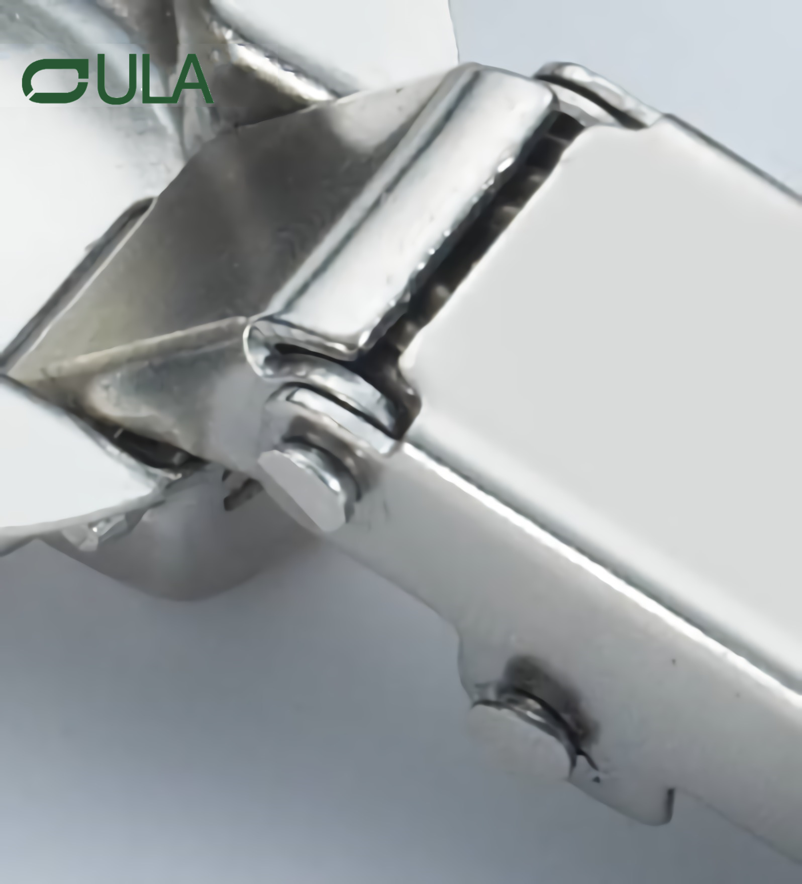 58g charnière à une épingle à sens unique 2 broches non hydrauliques à glissière en acier charnière pour la porte de la porte de la cuisine.