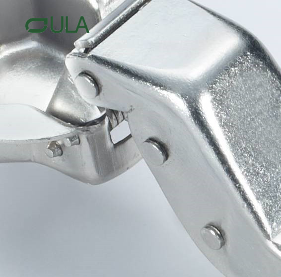 Armoire moderne à 30 degrés moderne de fermeture moderne avec des charnières hydrauliques de forme spéciale pour les meubles de cuisine