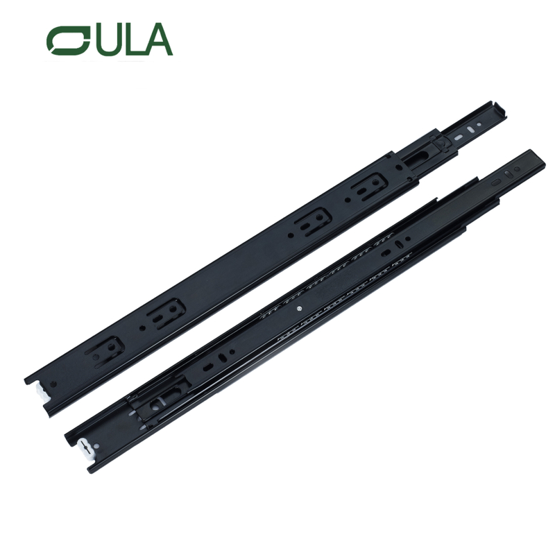 Canal télescopique triple extension sous-glissade de tiroir