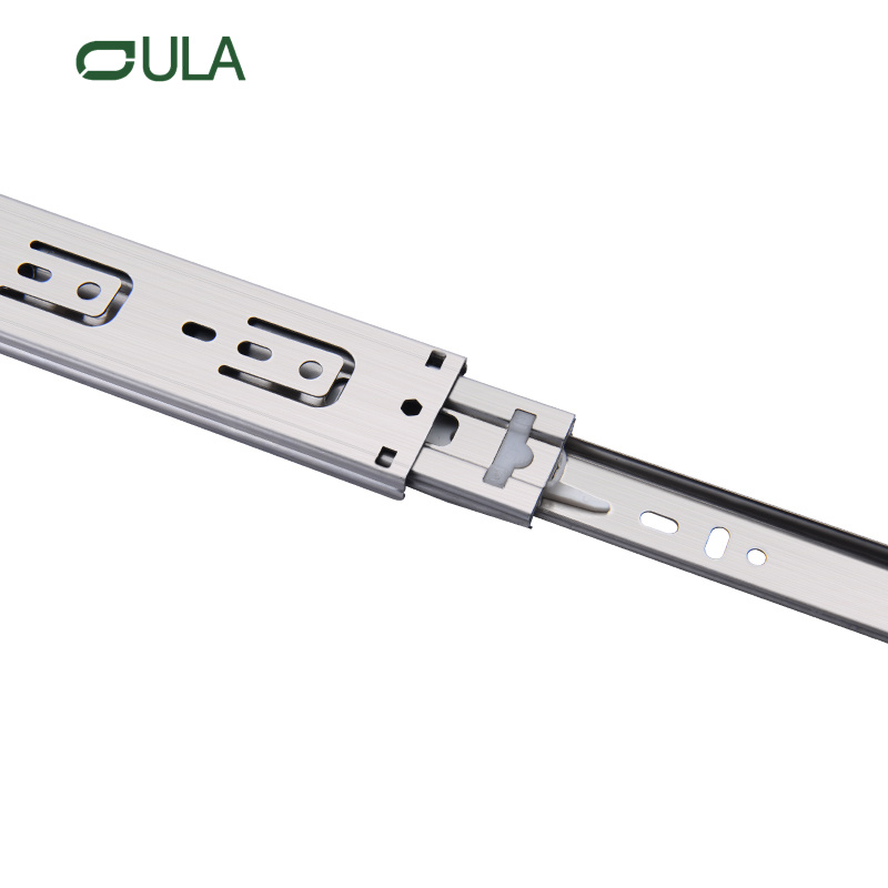 Style moderne Extension Full Extension en acier inoxydable Soft-Flosing Tides Double Spring Verrouillage glissement pour la cuisine Dining Mall Utilisation