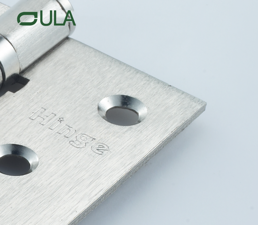 Porte de porte à billes en fer moderne du fabricant Hinge de porte de porte de 2,2 mm d'épaisseur avec finition électroplasante pour les fenêtres des hôtels