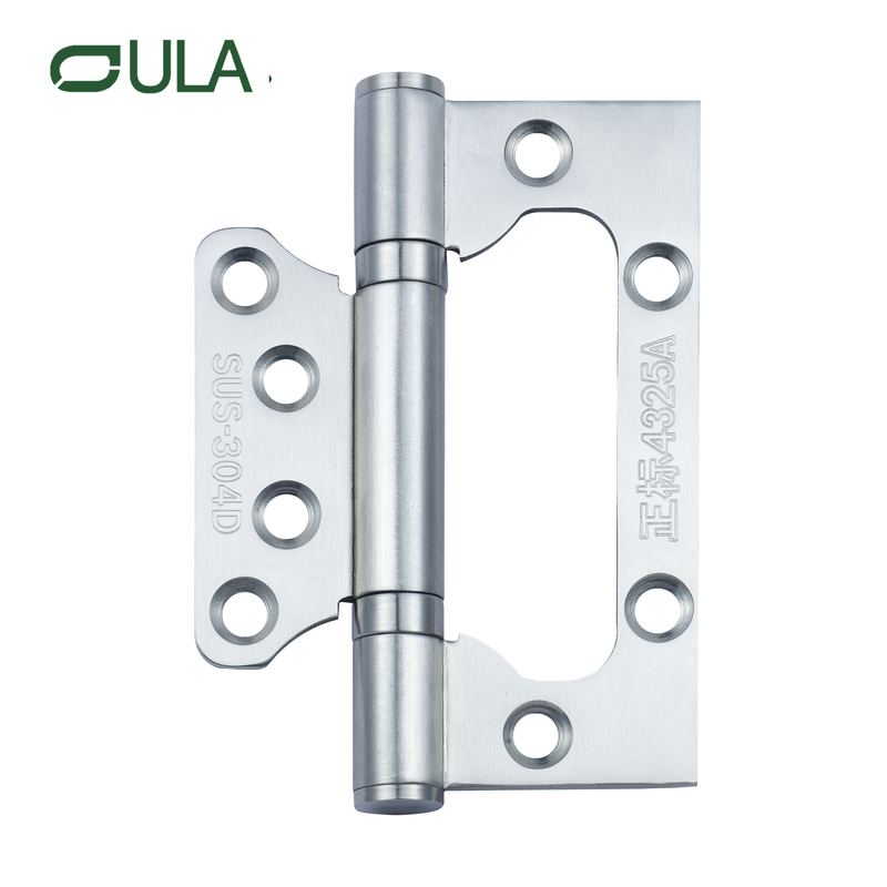 Factory Wholesale Design moderne 4 pouces 2,4 mm en acier inoxydable papillons charnière de porte de porte pour les fenêtres et les portes de l'hôtel en bois