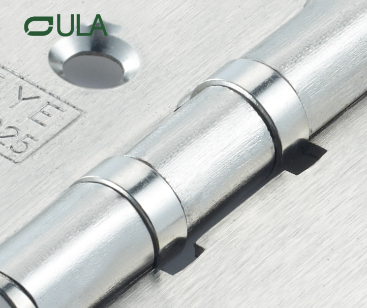 Porte de porte à billes en fer moderne du fabricant Hinge de porte de porte de 2,2 mm d'épaisseur avec finition électroplasante pour les fenêtres des hôtels