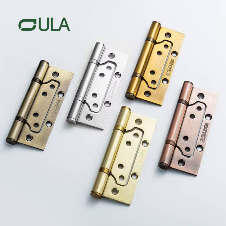 MODERNE 5 pouces 2 BB Fer Flush Door Hinge avec une couleur peinte