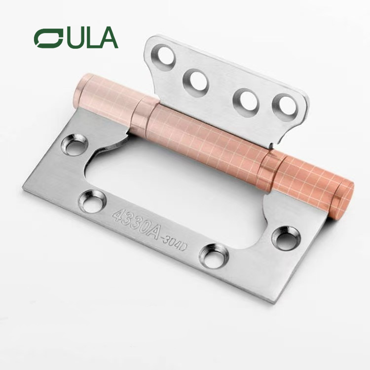 Conception moderne Finition satin SS201 Charnière à chasse des différentes couleurs pour la porte et la fenêtre Utilisez un produit en métal en acier inoxydable pour les hôtels