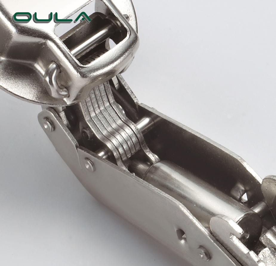 Moderne à 45 degrés Soft Fering Fer Hydraulic Hinge Meuble Cached Meubles Meubles pour Door Home Cuisine Armoire Accessoire