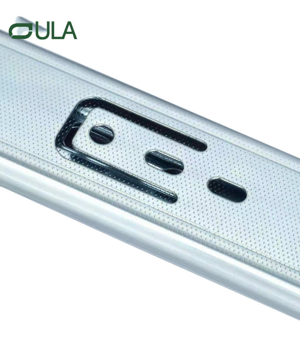 Boîte à outils de canal télescopique de 40 mm Zinc Tiroir de finition de glissière meubles de meubles accessoires de glissière