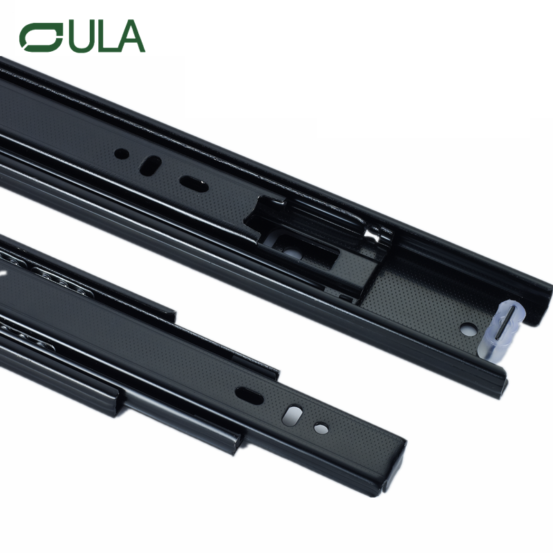 Fabricant 45 mm en gros en gros de la bille télescopique Roulement du tiroir à roulements sous les diapositives de meubles montées