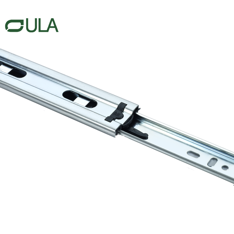 Vente chaude de haute qualité 45 mm Extension complète 3 fois 3 fois la diapositive de tiroir à canal télescopique sur mesure