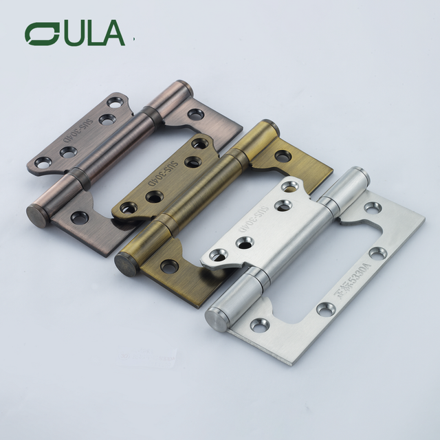 Conception de couleurs techniques moderne 5 pouces en acier inoxydable Porte de porte de porte à la charnière à charon 