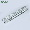 Canal télescopique du tiroir finition en zinc en pointillés à toboggée lourde 40kgs Chargement du rail de diapositives lisses pour le mobilier