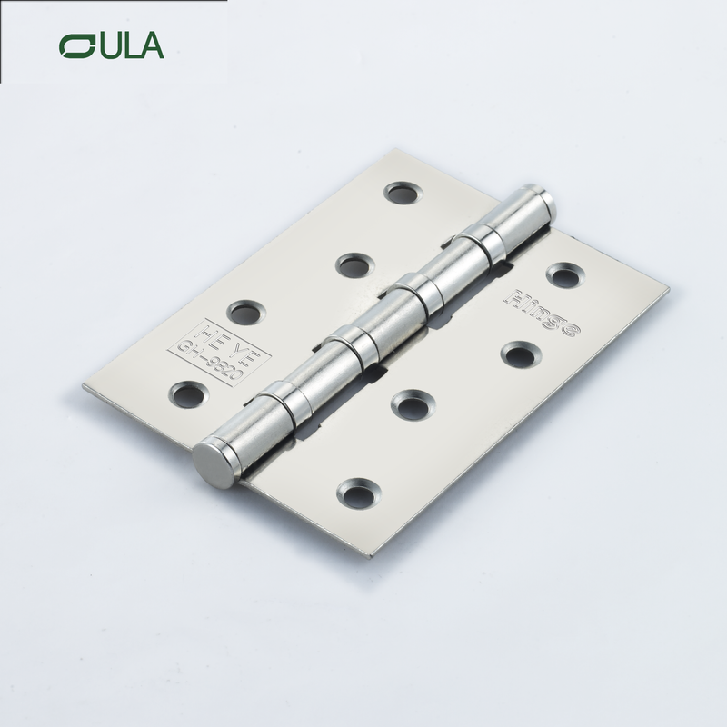 Logo logo de haute qualité en fer brosse en acier plat de porte plate à poule à balle roulement meuble pivot porte charnière fenêtre hôtel utilisation moderne