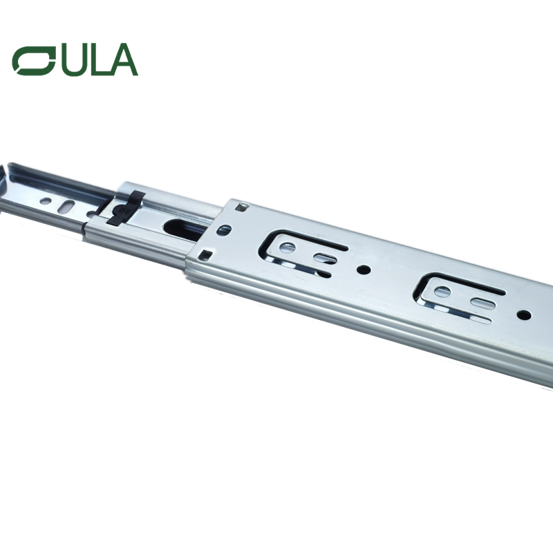 Vente chaude de haute qualité 45 mm Extension complète 3 fois 3 fois la diapositive de tiroir à canal télescopique sur mesure