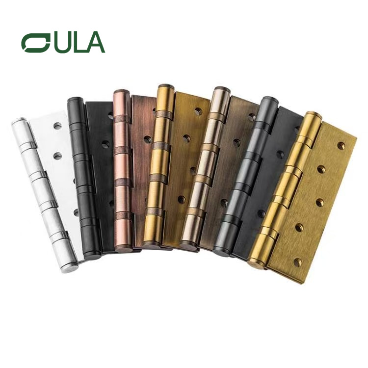 Charnières bout à bout à roulement à billes, matériel de porte de conception moderne SS201 et SS304 5 pouces 